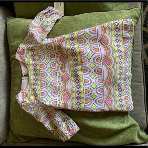 Hippie long sleeve dress for toddler